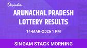 Singam Stack Morning Winners 14 March: Arunachal Pradesh Lottery Draw Results And Prize Details
