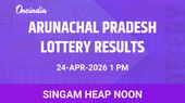 Arunachal Pradesh Singam Heap Noon Winners 24 April: 1st Prize Awarded