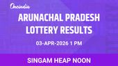 Arunachal Pradesh Singam Heap Noon Winners April 03 — Prize Details And Winners