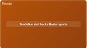 Sachin Tendulkar Bastar visit highlights Maidan Cup youth sports initiative in Dantewada