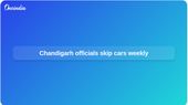 Chandigarh four-wheeler use to be avoided on Wednesdays, says Gulab Chand Kataria
