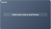 Cross-border security: Vice Admiral Krishna Swaminathan says Indian Navy ready to quell misadventure