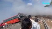 7 Dead, Several Injured As Two Luxury Buses Collide Head-On On Gujarat-Maharashtra Highway Near Surat