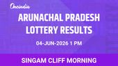 Singam Cliff Morning Winners 04 June Thursday Arunachal Pradesh Lottery Results