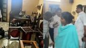 എംഎൽഎ രമ്യ ഹരിദാസും യൂത്ത് കോൺഗ്രസ് നേതാക്കളും തമ്മിൽ കൈയ്യാങ്കളി; ദൃശ്യങ്ങൾ പുറത്ത്