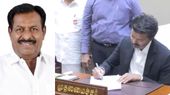 தற்காலிக சபாநாயகராக சோழவந்தான் கருப்பையா பதவியேற்பு! ஆளுநர் மாளிகையில் பதவியேற்றார்!