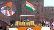 79th Independence Day 2025: PM નરેન્દ્ર મોદીએ લાલ કિલ્લા પરથી 12મી વખત રાષ્ટ્રધ્વજ ફરકાવ્યો