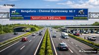 Bengaluru Chennai Expressway : 120 की स्पीड और हाई-टेक फीचर्स, 8-लेन फ्यूचर रेडी एक्सप्रेसवे बनेगा