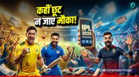 IPL 2026 Online Ticket Booking: घर बैठे बुक करें ऑनलाइन टिकट, स्टेडियम की सीट अब बस एक क्लिक दूर! 