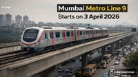 Mumbai Metro Update: मेट्रो लाइन-9 का पहला फेज 3 अप्रैल से शुरू, 1 घंटे का सफर होगा अब 20 मिनट में