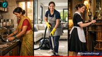 Domestic Workers: भारत, US और UK में मेड्स की सैलरी में इतना फर्क क्यों? विदेशों में मिलती है लग्जरी लाइफ Domestic Workers: भारत, US और UK में मेड्स की सैलरी में इतना फर्क क्यों? विदेशों में मिलती है लग्जरी लाइफ