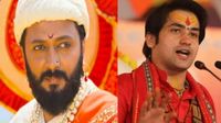छत्रपति शिवाजी महाराज पर धीरेंद्र शास्&zwj;त्री ने ऐसा क्&zwj;या कहा? गुस्&zwj;से से तमतमाए रितेश देशमुख 