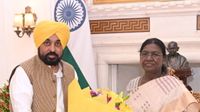 पंजाब मुख्यमंत्री भगवंत मान ने राष्ट्रपति से की सांसदों की सदस्यता रद्द करने की मांग 