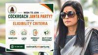 Cockroach Janta Party से जुड़ी TMC सांसद Mahua Moitra? CJI की टिप्पणी से सोशल मीडिया पर छिड़ी बहस
