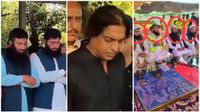 Shoaib Akhtar के भाई के जनाजे में आतंकियों का जमावड़ा, कंधे पर हाथ रखे दिखे दहशतगर्द- Video