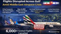 Iran&ndash;Israel Tensions Trigger Massive Disruptions For Emirates, Etihad, flydubai