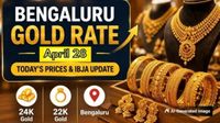 Bangalore Gold Rate Today April 28: IBJA Rates Slip, 22K Prices at Top Jewellers Stay Range-Bound