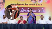 Kanimozhi Pulls Up DMK Worker Over Derogatory Remarks Against Trisha Amid Dating Rumours With Vijay Kanimozhi Pulls Up DMK Worker Over Derogatory Remarks Against Trisha Amid Dating Rumours With Vijay