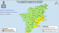 Tamil Nadu Weather: Thunderstorms, Lightning Likely Across Coastal Areas Tamil Nadu Weather: Thunderstorms, Lightning Likely Across Coastal Areas