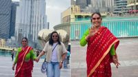 ದುಬೈನ ಬುರ್ಜ್ ಖಲೀಫಾ ಎದುರು ತಾಯಿಯ ಸಂಭ್ರಮ: ಅಮ್ಮನ ಆಸೆ ಈಡೇರಿಸಿದ ಮಗಳ Video Viral