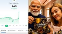 Parle Share Price: ಮೆಲೋನಿಗೆ ಮೋದಿ 'ಮೆಲೋಡಿ' ಗಿಫ್ಟ್: ವಿಡಿಯೋ ವೈರಲ್ ಬೆನ್ನಲ್ಲೆ ಪಾರ್ಲೆ ಷೇರು ಬೆಲೆ ಜಿಗಿತ