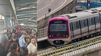 Namma Metro: ಸಂಚಾರ ನಿರ್ಬಂಧ ಹಿನ್ನೆಲೆ ಮೆಟ್ರೋ ಪ್ರಯಾಣಿಕರ ಸಂಖ್ಯೆಯಲ್ಲಿ ಹೆಚ್ಚಳ