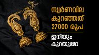 സ്വര്&zwj;ണവില 27000 രൂപ കുറഞ്ഞു; പിന്നീട് സംഭവിച്ചത് അപ്രതീക്ഷിതം, രാത്രി പോലും വില കുതിച്ച വാരം