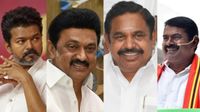 തമിഴ്&zwnj;നാട്ടിൽ ഡിഎംകെയ്ക്ക് ഭൂരിപക്ഷമില്ല? വിജയ് ജയിക്കും, ടിവികെ 24 ശതമാനം വോട്ട് നേടും! പ്രവചിച്ച് സർവേ