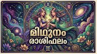 ഈ രാശിക്കാർക്ക് രാജയോഗ തുല്യമായ സമയം, സാമ്പത്തിക ഐശ്വര്യവും സ്ഥാനമാനങ്ങളും ലഭിക്കും, മിഥുനം രാശിഫലം