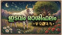 മറ്റുളളവരുടെ വാക്ക് കേട്ട് ലോട്ടറി എടുക്കരുത്, ഇന്ന് കടം കൊടുക്കുകയോ വാങ്ങുകയോ ചെയ്യരുത്, ഇടവം രാശിഫലം