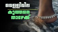 ഒറ്റയടിക്ക് കുറഞ്ഞത് 6500 രൂപ! സമീപകാലത്തെ ഏറ്റവും വലിയ ഇടിവില് വെള്ളി, വില കുറയുന്നു ഒറ്റയടിക്ക് കുറഞ്ഞത് 6500 രൂപ! സമീപകാലത്തെ ഏറ്റവും വലിയ ഇടിവില് വെള്ളി, വില കുറയുന്നു