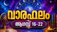 വാരഫലം: ചില ബന്ധങ്ങളിലൂടെ അപൂര്വ്വഭാഗ്യങ്ങള് തേടിവരും, സ്ത്രീകള്ക്ക് സമയം ഉത്തമം, ജീവിതം മാറും വാരഫലം: ചില ബന്ധങ്ങളിലൂടെ അപൂര്വ്വഭാഗ്യങ്ങള് തേടിവരും, സ്ത്രീകള്ക്ക് സമയം ഉത്തമം, ജീവിതം മാറും