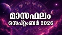 മാസഫലം: പുതിയ വീട് നിർമ്മാണം തുടങ്ങും, സ്ത്രീകള്ക്ക് അഭീഷ്ടസിദ്ധി, വീട്ടമ്മമാര്ക്ക് അപ്രതീക്ഷിത നേട്ടങ്ങള് മാസഫലം: പുതിയ വീട് നിർമ്മാണം തുടങ്ങും, സ്ത്രീകള്ക്ക് അഭീഷ്ടസിദ്ധി, വീട്ടമ്മമാര്ക്ക് അപ്രതീക്ഷിത നേട്ടങ്ങള്