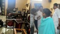 എംഎൽഎ രമ്യ ഹരിദാസും യൂത്ത് കോൺഗ്രസ് നേതാക്കളും തമ്മിൽ കൈയ്യാങ്കളി; ദൃശ്യങ്ങൾ പുറത്ത്