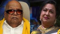 கலைஞர் எனக்கு கொடுத்த பட்டம்.. எம்ஆர் ராதா பொண்ணுனு சொல்ல கூட விடல.. ராதிகா உருக்கம்