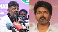 விஜய்க்கு 'மெச்சூரிட்டி' இல்லை.. விளாசிய கர்நாடகா துணை முதல்வர் டிகே சிவக்குமார்! கோபத்தின் பின்னணி