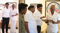 நடிகர் ரஜினிகாந்தை சந்தித்த ஆயிரம் விளக்கு திமுக வேட்பாளர் எழிலன்.. பின்னணி என்ன?