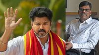 விஜய் பக்கத்துவீட்டுக்காரர் டிவீட்.. தமிழ்நாட்டில் திமுக-வுக்கு தான் மகுடம்.. இப்போ தவெக?