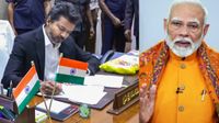 விஜய்க்கு திடீரென போன் போட்ட பிரதமர் மோடி! முதல்வராக பதவியேற்றதற்கு வாழ்த்து!