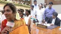 விஜய் குறித்து அன்றே கணித்த மு.க.அழகிரி மகள் .. பதவியேற்பு விழாவில் நெகிழ்ச்சி பேட்டி விஜய் குறித்து அன்றே கணித்த மு.க.அழகிரி மகள் .. பதவியேற்பு விழாவில் நெகிழ்ச்சி பேட்டி