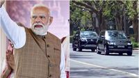 30 கார் செய்ய வேண்டிய வேலையை செய்யும் இரு கார்கள்.. மோடியின் கான்வாயில் உள்ள கார்கள் எவை தெரியுமா? 30 கார் செய்ய வேண்டிய வேலையை செய்யும் இரு கார்கள்.. மோடியின் கான்வாயில் உள்ள கார்கள் எவை தெரியுமா?