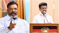 என்னை அமைச்சராக்க தவெக விரும்பியது.. எனக்கு உடன்பாடு இல்லை.. திருமாவளவன் விளக்கம்! என்னை அமைச்சராக்க தவெக விரும்பியது.. எனக்கு உடன்பாடு இல்லை.. திருமாவளவன் விளக்கம்!