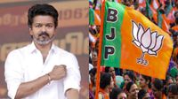 பாஜகவை பந்தாடிய விஜய்! 25 தொகுதிகளிலும் கடும் பின்னடைவு! படுதோல்வியை நோக்கி ஸ்டார் வேட்பாளர்கள்! 