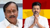 ஹெச்.ராஜா சொன்னது தான் இப்போ நடந்திருக்கு.. நேரு உள்விளையாட்டு அரங்கு பேனரில்.. 'ஜோசப் விஜய்'! 