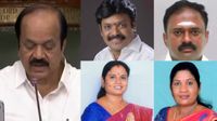 ராஜினாமா செய்து தவெகவில் சேர்ந்த 4 அதிமுக எம்எல்ஏக்களுக்கு சிக்கல்.. நோட்டீஸ் அனுப்பியது ஏன்? சபாநாயகர் விளக்கம் ராஜினாமா செய்து தவெகவில் சேர்ந்த 4 அதிமுக எம்எல்ஏக்களுக்கு சிக்கல்.. நோட்டீஸ் அனுப்பியது ஏன்? சபாநாயகர் விளக்கம்