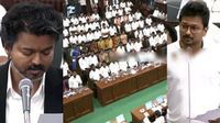பாயிண்ட் ஆஃப் ஆர்டரா? அடிதடி? தவெக எம்எல்ஏ அடிக்க பாய்ந்தபோது அமைதியாக பார்த்த உதயநிதி! என்ன நடந்தது பாயிண்ட் ஆஃப் ஆர்டரா? அடிதடி? தவெக எம்எல்ஏ அடிக்க பாய்ந்தபோது அமைதியாக பார்த்த உதயநிதி! என்ன நடந்தது