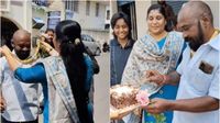 சேலத்தில் விசிக பிரமுகருக்கு 20 பவுன் தங்க மாலை.. மனைவியான பெண் போலீஸ் ஏட்டு சர்ப்ரைஸ்