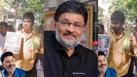 &rdquo;முட்டாள்&rdquo; கொஞ்சம்கூட அறிவேயில்லையா? முருங்கைக்காய் கட்டுடன் வந்த கூல் சுரேஷ்! வெளுத்த நெட்டிசன்கள்