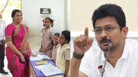 பிஞ்சு குழந்தையிடம் இப்படியா நடந்துகொள்வது.. அமைச்சர் கீர்த்தனாவுக்கு உதயநிதி ஸ்டாலின் கேள்வி பிஞ்சு குழந்தையிடம் இப்படியா நடந்துகொள்வது.. அமைச்சர் கீர்த்தனாவுக்கு உதயநிதி ஸ்டாலின் கேள்வி