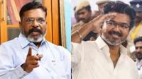 இருக்க இடம் கொடுத்தா.. விசிக மீது வெறுப்பில் விஜய்? 2 சீட்டுக்கு துணை முதல்வர் பதவியா? பரபர பனையூர்! இருக்க இடம் கொடுத்தா.. விசிக மீது வெறுப்பில் விஜய்? 2 சீட்டுக்கு துணை முதல்வர் பதவியா? பரபர பனையூர்!
